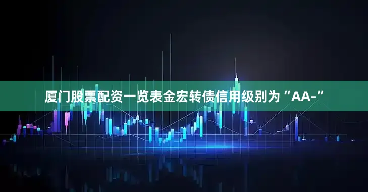 厦门股票配资一览表金宏转债信用级别为“AA-”